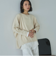 ＵＶ加工・吸水速乾ドルマン長袖プルオーバー