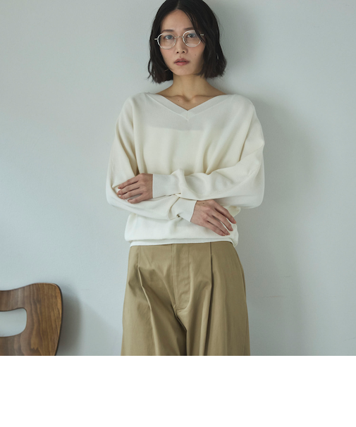 ウォッシャブルドルマンニット／