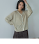 ペーパーヤーンカシュクールカーディガン