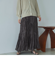 ワッシャーシアーティアードスカート