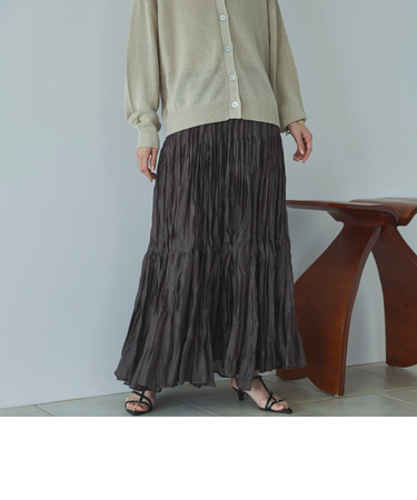 ワッシャーシアーティアードスカート