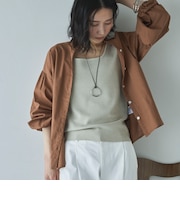 スクエアーニットタンク