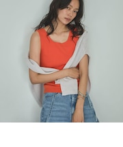 スクエアーニットタンク