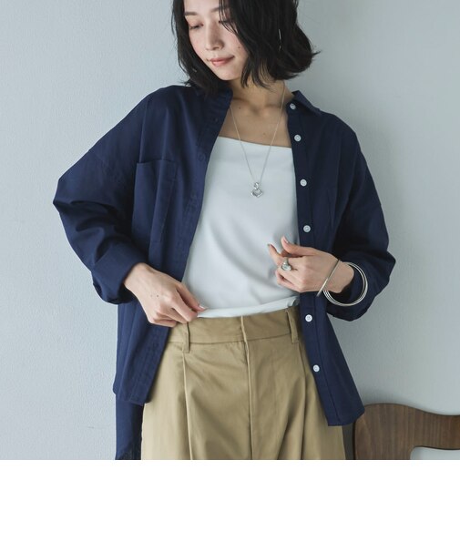 フロントダブルキャミソール