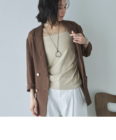 フロントダブルキャミソール