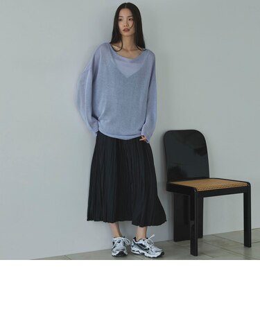 割繊ワッシャーキャミワンピ―ス