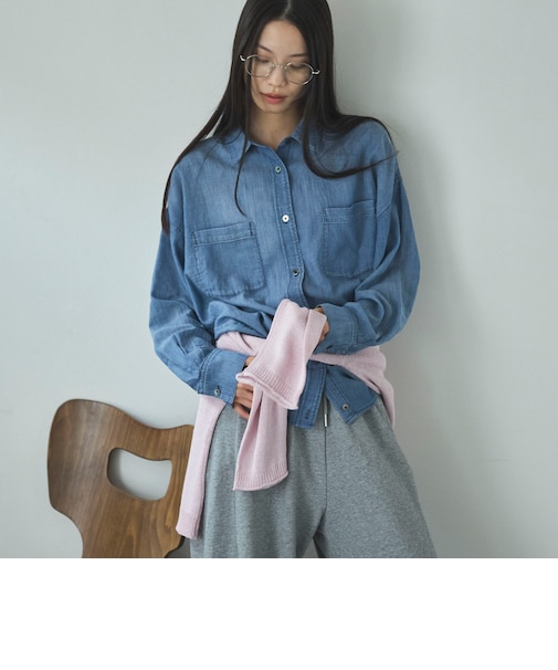 ２ＷＡＹシアーデニムシャツ