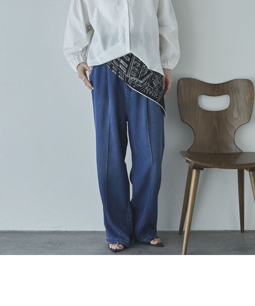 センターシームソフトデニム