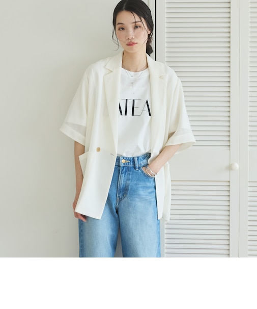 メッシュ半袖ジャケット