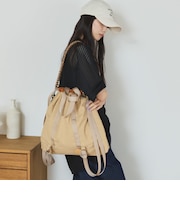 ナイロン3WAYスクエアトート