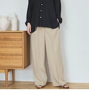 ウォッシャブルセンタープレスパンツ