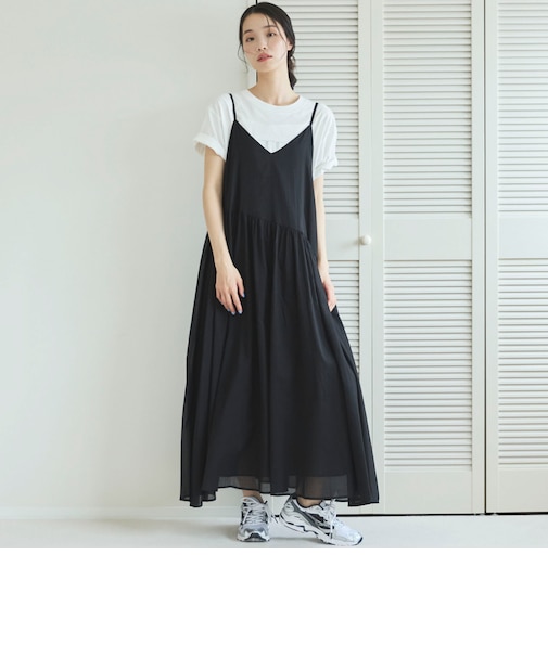綿ローンキャミワンピース