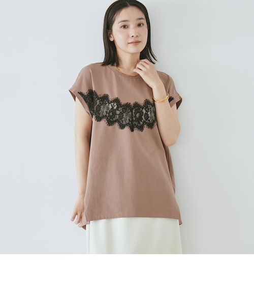 VカットレースTOPS｜ドゥ・アルシーヴの通販｜&mall（アンド