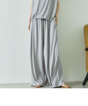 裾ドロストワイドイージーパンツ