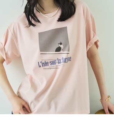 CAT転写ロゴTee