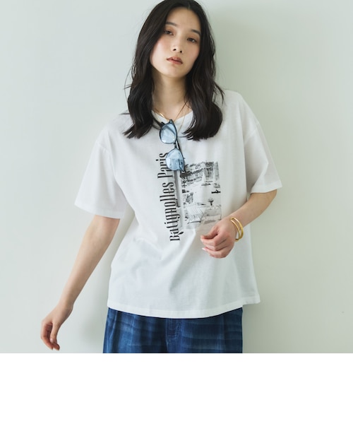 PARIS転写ロゴTee｜ドゥ・アルシーヴの通販｜&mall（アンド
