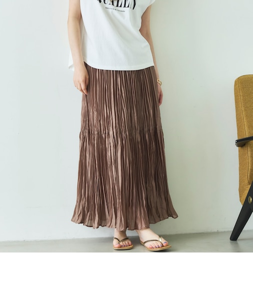 シアーワッシャースカート