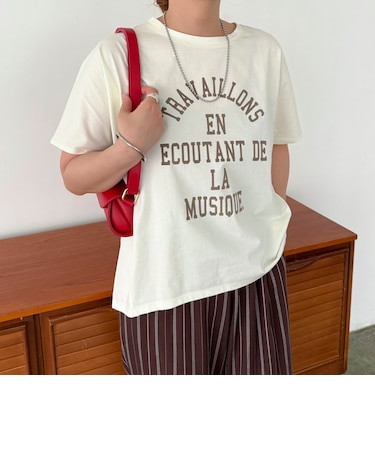 フロッキーロゴプリントＴｅｅ