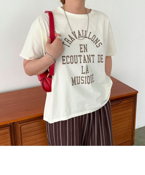 フロッキーロゴプリントＴｅｅ