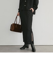 カットジョーゼットサイドＺＩＰスカート