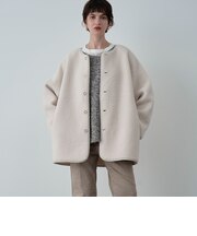 リバーシブルボアジャケット