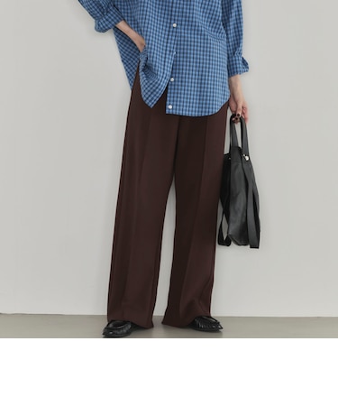ボンディングセンターピンタックパンツ