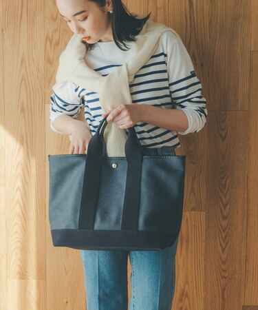 [ブレス トプカピ] Breath TOPKAPI スコッチグレインネオレザー A4トートバッグ【キズ 雨 にも強い】【VERY 掲載】