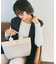 【VERY 10月号掲載】[ブレス トプカピ] Breath TOPKAPI RIPPLE リプル ネオレザー ミニ トートバッグ【キズ 雨 にも強い】