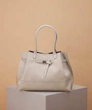 [トプカピ トレジャー] TOPKAPI TREASURE シュリンクレザー ベルトデザインA4トートバッグ