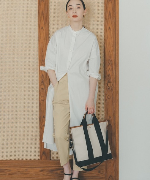 [ブレス トプカピ] Breath TOPKAPI スコッチグレイン ネオレザー 縦型 A4 トート バッグ ショルダー付き L【キズ 雨 にも強い】