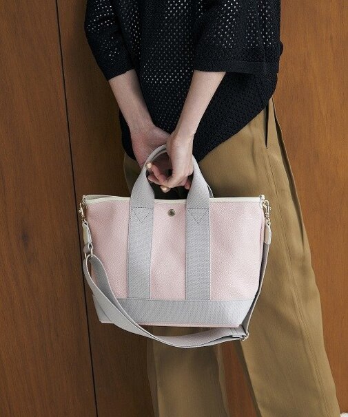 [ブレス トプカピ] Breath TOPKAPI SCOTCH GRAIN スコッチグレイン 2wayトート バッグ M【キズ 雨 にも強い】