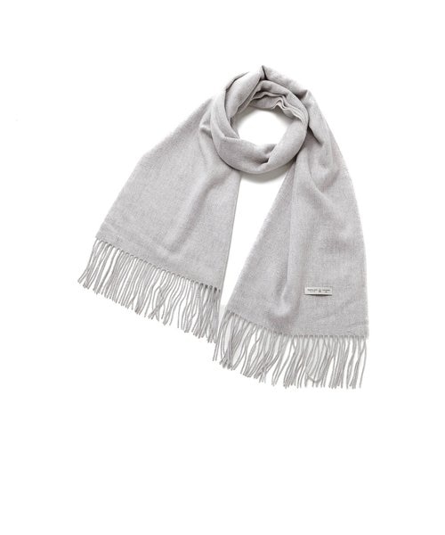 【美品】トプカピ　TOPKAPI カシミヤ100% ストール　大判 トプカピ トレジャー] TOPKAPI TREASURE カシミヤストール 無地