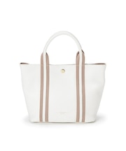 【TREASURE TOPKAPI】 ソフトシュリンク テープコンビ ミニ トート バッグ ショルダーベルト付