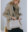 【TREASURE TOPKAPI】 フロントステッチ レザーミニショルダーバッグ