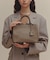 【TREASURE TOPKAPI】 フロントステッチ レザーミニショルダーバッグ