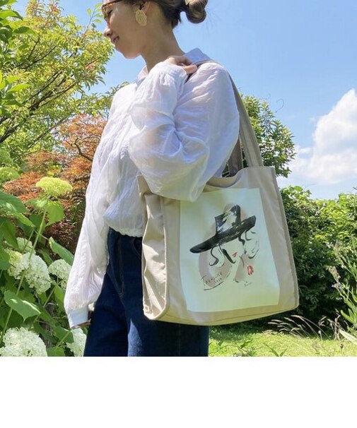 イラストレーター Ricco. さん× TREASURE マーケット トート バッグ
