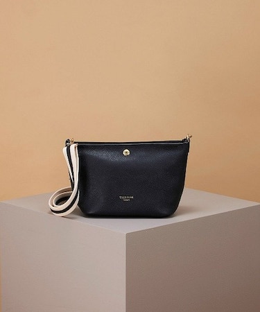 [トプカピ トレジャー] TOPKAPI TREASURE ソフトシュリンク テープ コンビ レザー ミニショルダーバッグ