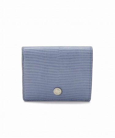 【ドラマ着用】【TOPKAPI】 イタリアンレザー リザード型押し 二つ折り 財布 LUCIA ルチア