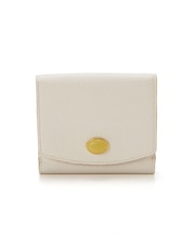 【TOPKAPI】gemdrops ジェムドロップ ミニエンボスレザー 天然石 二つ折り 財布