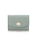 【TOPKAPI】 gemdrops ジェムドロップ ミニエンボスレザー 天然石 三つ折り 財布