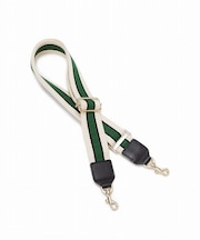 【雑誌掲載】【BREATH TOPKAPI】 アクリル ストライプ ショルダーベルト 38㎜
