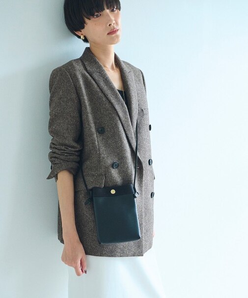 【VERY11月号掲載】【Breath TOPKAPI】 RIPPLE リプル スリム サコッシュ スマホショルダー【キズ 雨 にも強い】