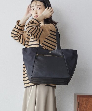 【VERY11月号掲載】【Breath TOPKAPI】RIPPLE  TRIPリプル トリップナイロン コンビ キャリーオンビッグ トートバッグ トラベル旅行【キズ 雨 にも強い】