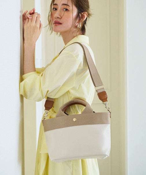 【BREATH TOPKAPI】  RIPPLE リプル ファスナー付 ショルダーバッグ S