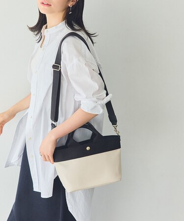 【BREATH TOPKAPI】  RIPPLE リプル ファスナー付 ショルダーバッグ S