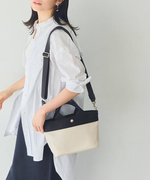 【BREATH TOPKAPI】  RIPPLE リプル ファスナー付 ショルダーバッグ S