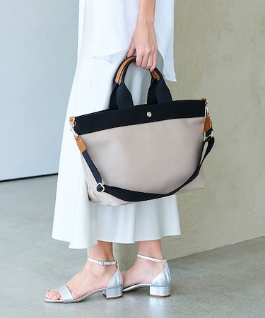 【人気色が限定復活!】【Breath TOPKAPI】RIPPLE リプル A4 トート バッグ L(ショルダー付き)