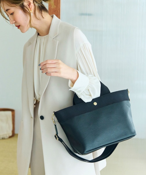 【人気色が限定復活!】【Breath TOPKAPI】RIPPLE リプル トート バッグ M(ショルダー付き)