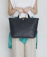 【Breath TOPKAPI】SCOTCH GRAIN スコッチグレイン プレーン バイカラーハンドル A4 トートバッグ