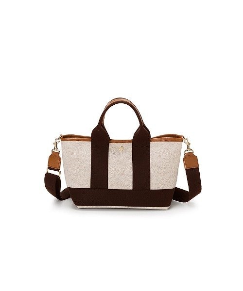 トプカピ（TOPKAPI）/イタリアンフェルト ショルダー付 ミニ トートバッグ S Breath TOPKAPI】イタリアンフェルト ショルダー付 ミニ トートバッグ